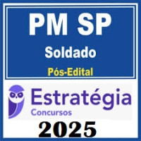 PM-SP (Soldado) Pos Edital  Pacote Compl..